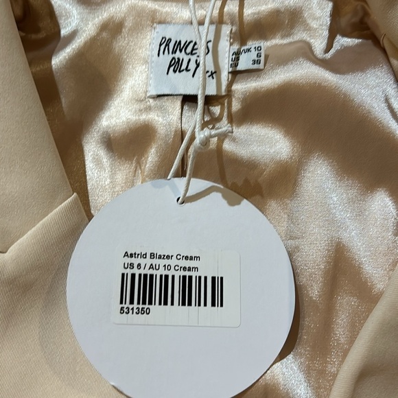 Princess Polly Astrid Blazer. NWT size 6 - Picture 9 of 11